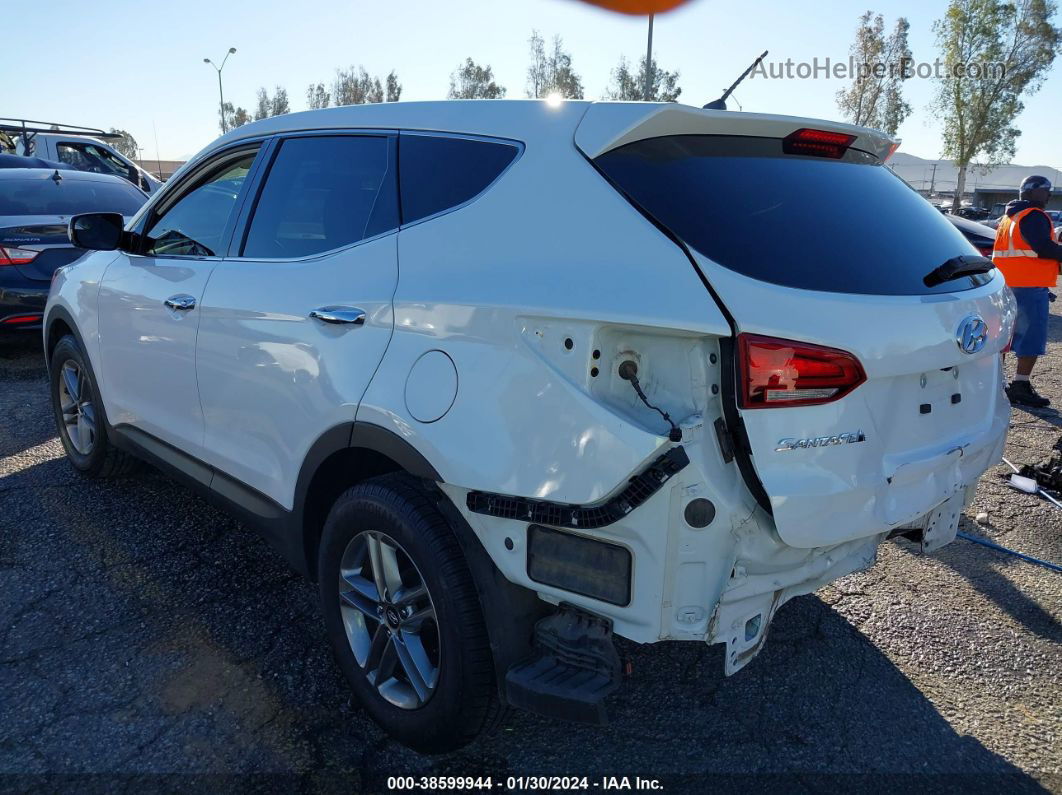 2018 Hyundai Santa Fe Sport 2.4l White vin: 5NMZT3LB4JH092373