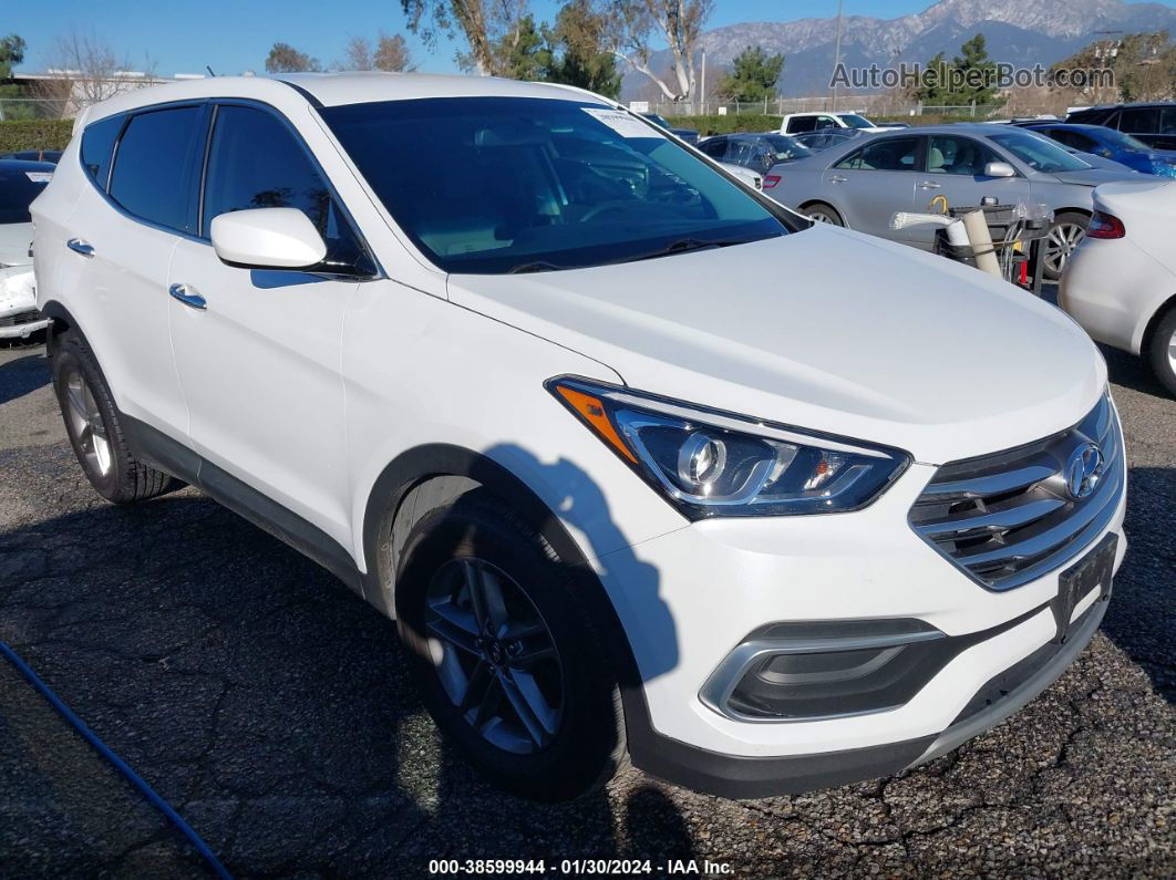 2018 Hyundai Santa Fe Sport 2.4l White vin: 5NMZT3LB4JH092373