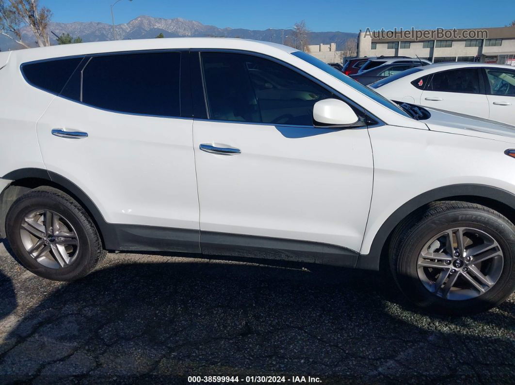 2018 Hyundai Santa Fe Sport 2.4l White vin: 5NMZT3LB4JH092373