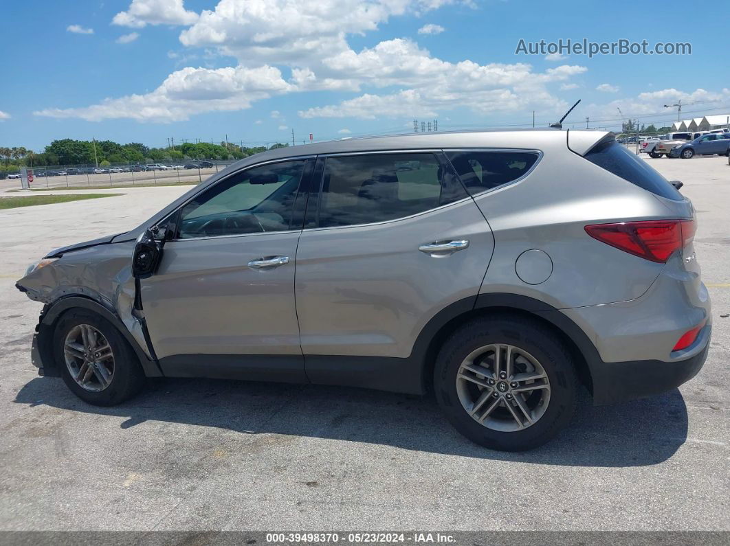 2018 Hyundai Santa Fe Sport 2.4l Gray vin: 5NMZT3LB4JH097055