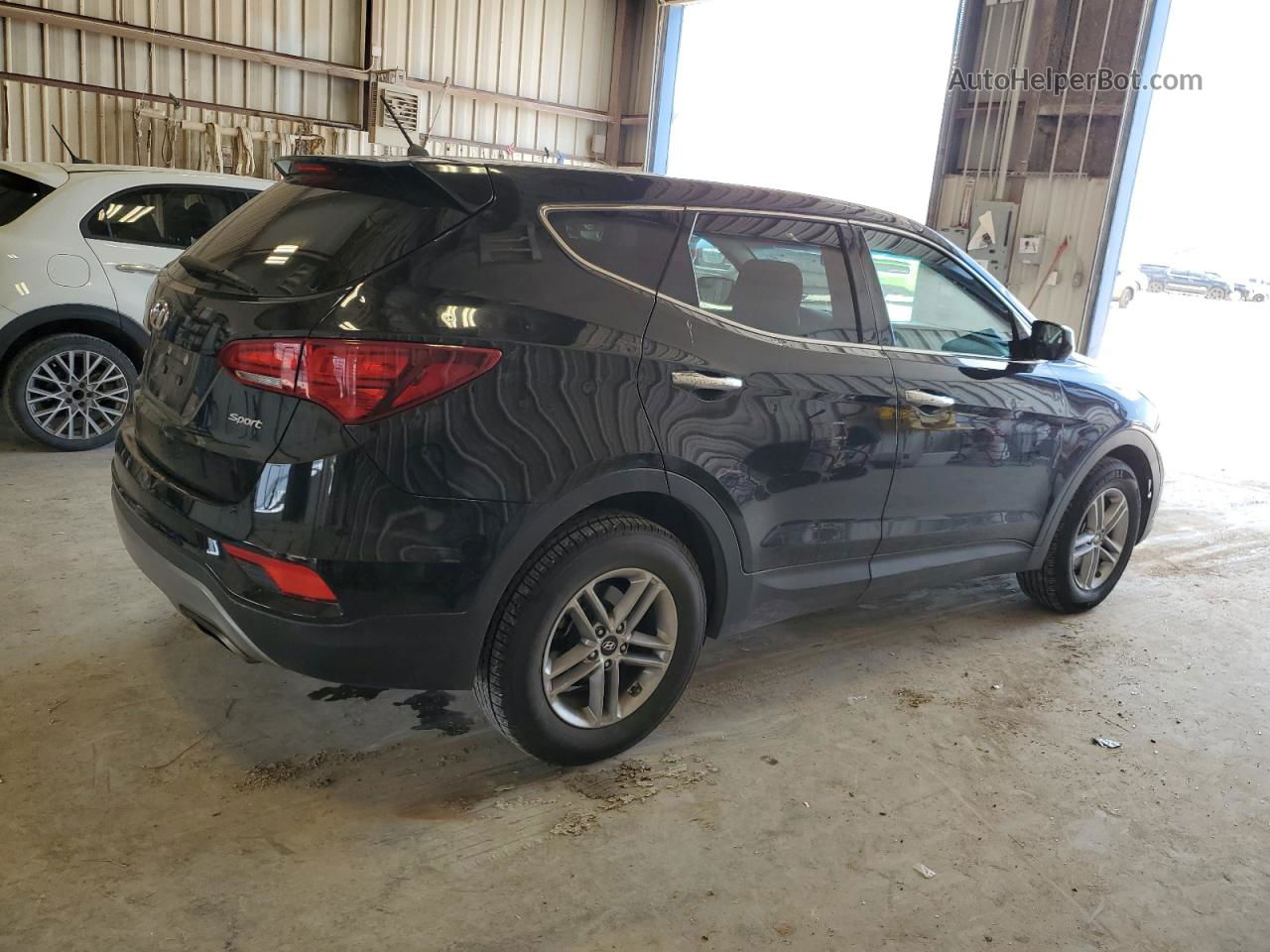 2018 Hyundai Santa Fe Sport  Black vin: 5NMZT3LB5JH055736