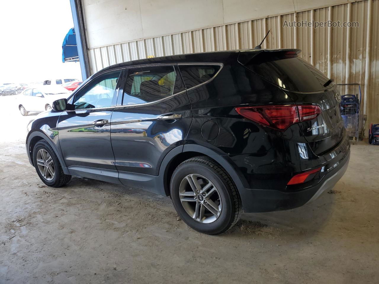 2018 Hyundai Santa Fe Sport  Черный vin: 5NMZT3LB5JH055736