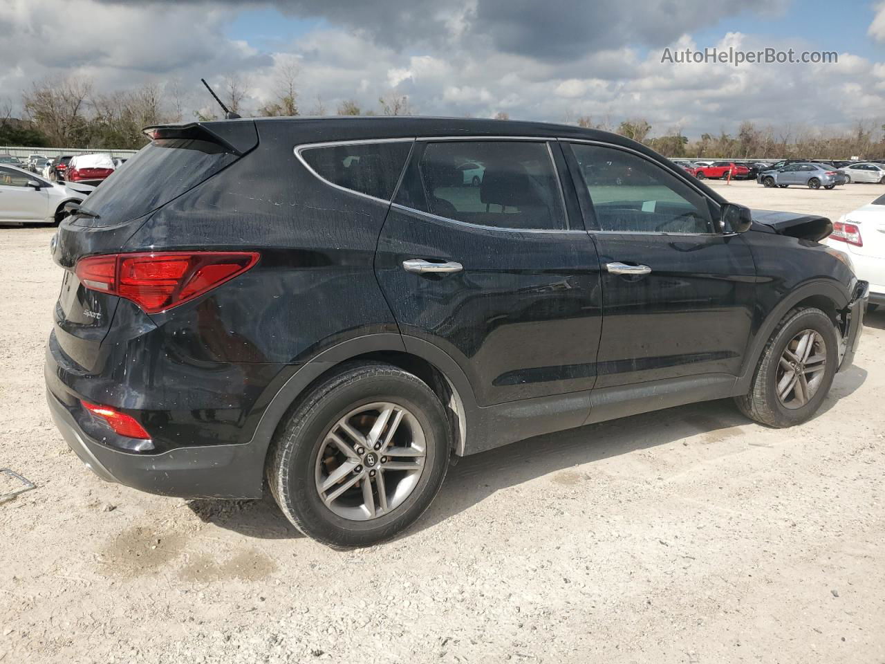 2018 Hyundai Santa Fe Sport  Black vin: 5NMZT3LB5JH058748