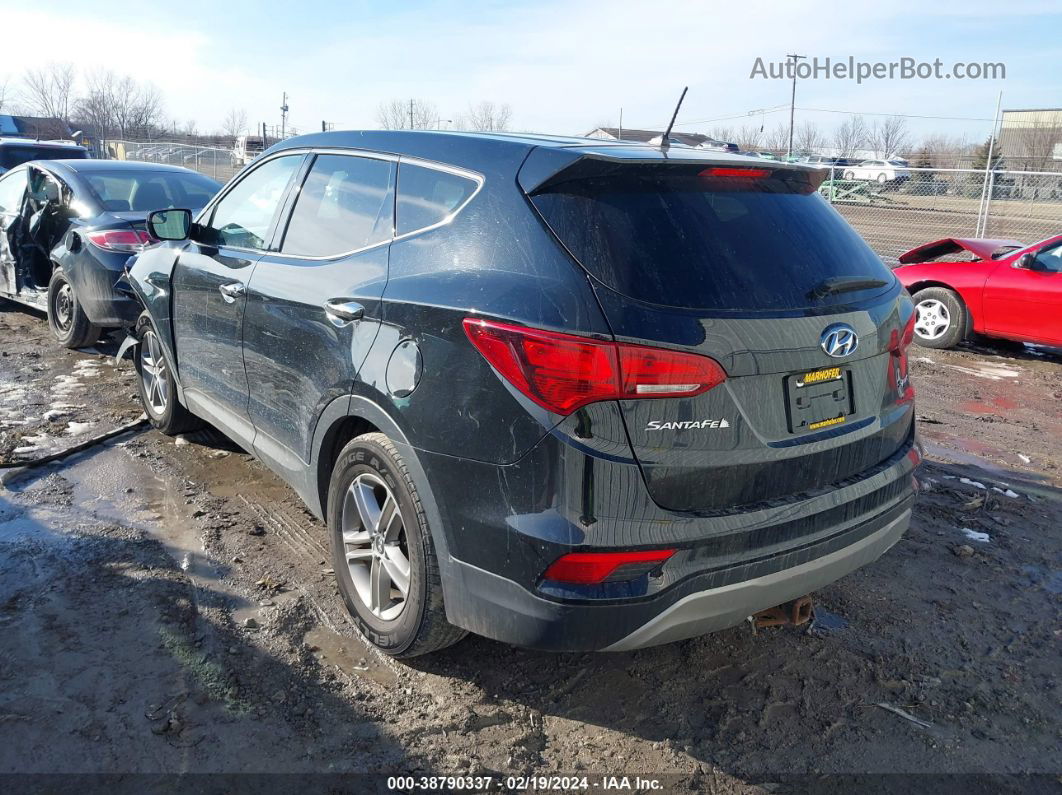 2018 Hyundai Santa Fe Sport 2.4l Black vin: 5NMZT3LB5JH059057