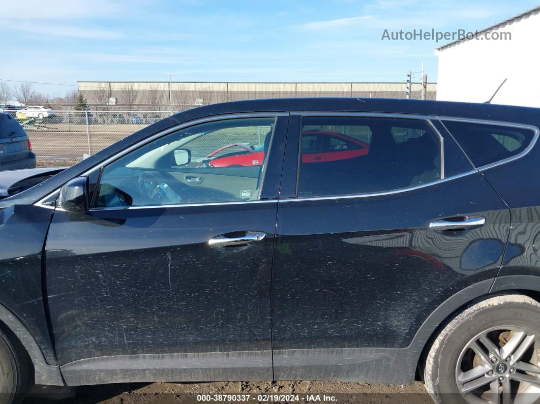 2018 Hyundai Santa Fe Sport 2.4l Black vin: 5NMZT3LB5JH059057