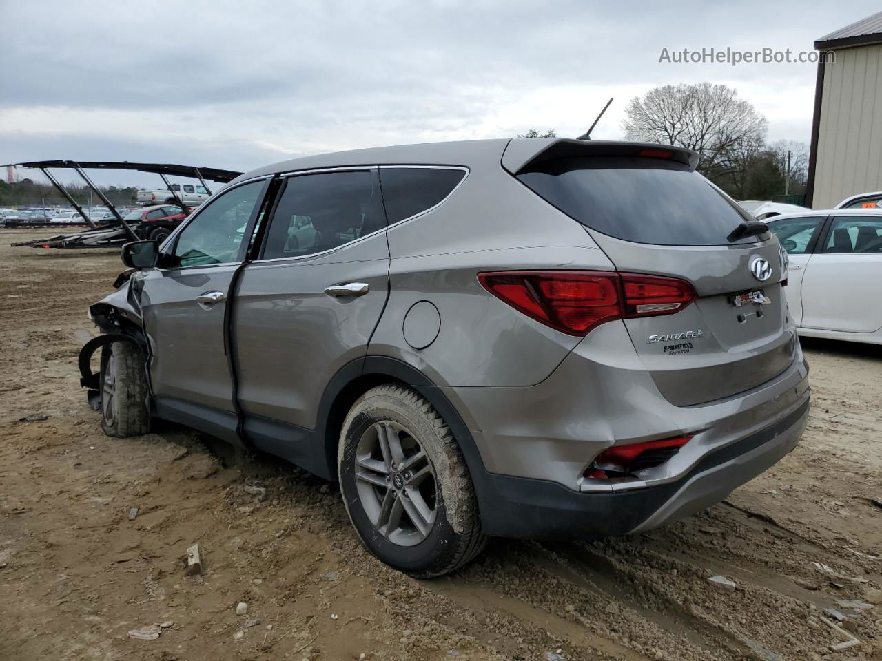 2018 Hyundai Santa Fe Sport  Серый vin: 5NMZT3LB5JH079406