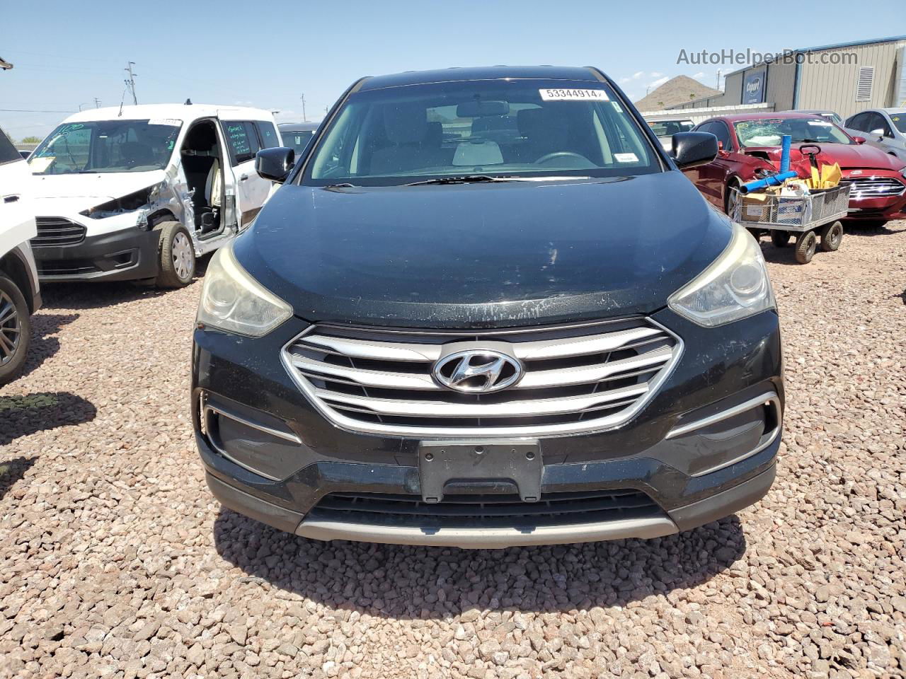 2018 Hyundai Santa Fe Sport  Black vin: 5NMZT3LB5JH083097