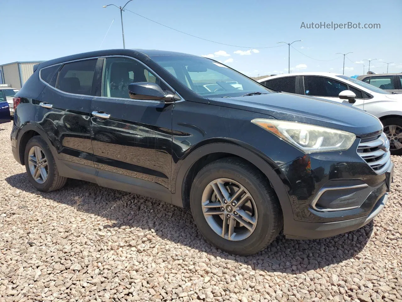 2018 Hyundai Santa Fe Sport  Black vin: 5NMZT3LB5JH083097