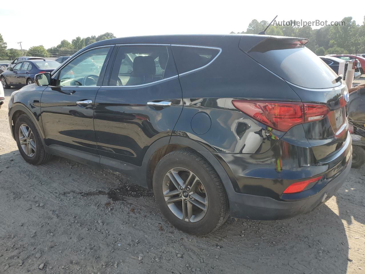 2018 Hyundai Santa Fe Sport  Черный vin: 5NMZT3LB5JH087537