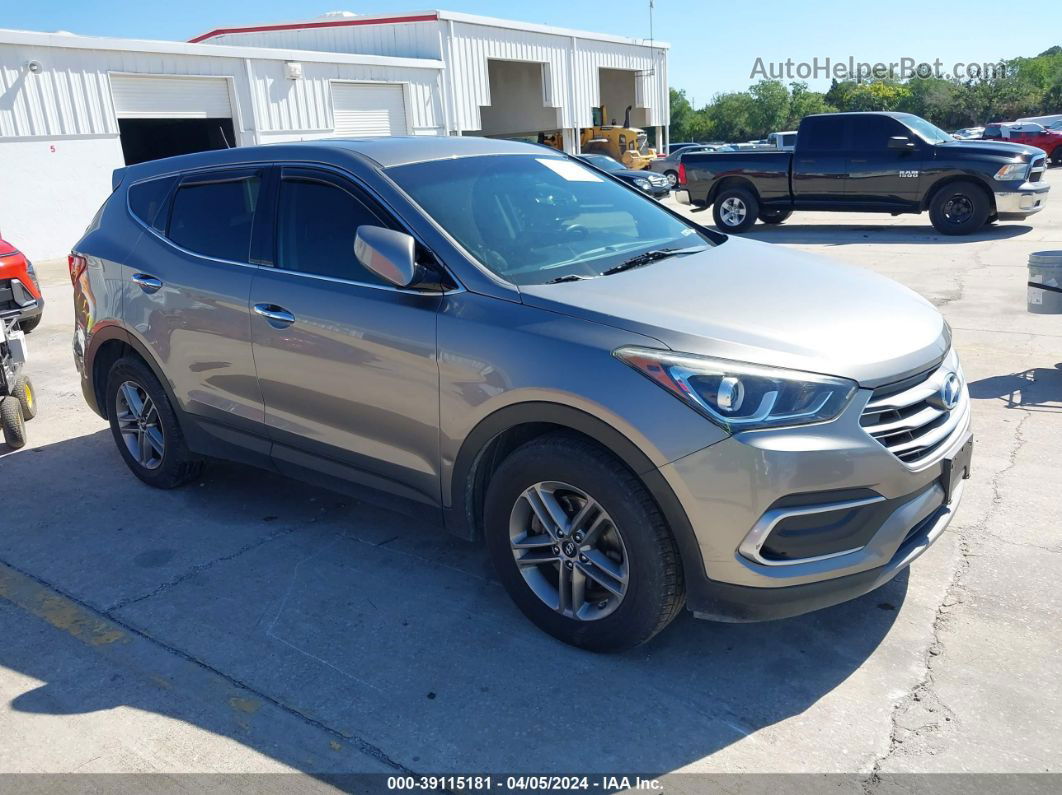 2018 Hyundai Santa Fe Sport 2.4l Gray vin: 5NMZT3LB5JH096299