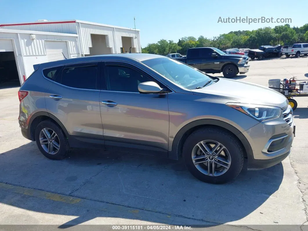 2018 Hyundai Santa Fe Sport 2.4l Gray vin: 5NMZT3LB5JH096299