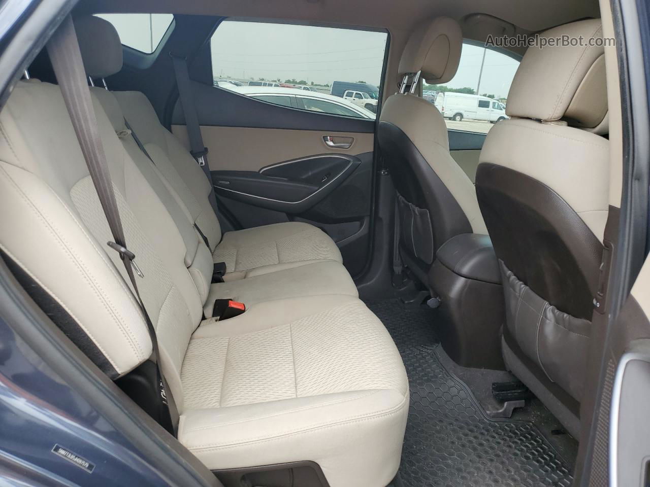 2018 Hyundai Santa Fe Sport  Синий vin: 5NMZT3LB5JH097579