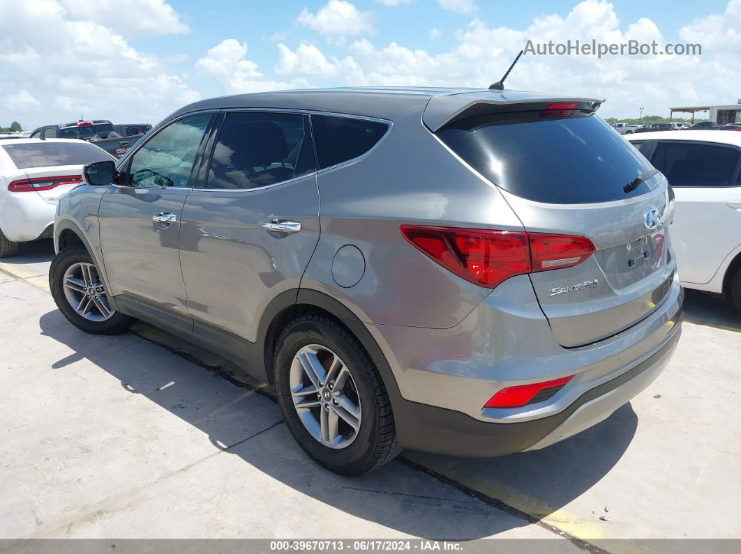 2018 Hyundai Santa Fe Sport 2.4l Silver vin: 5NMZT3LB6JH057575