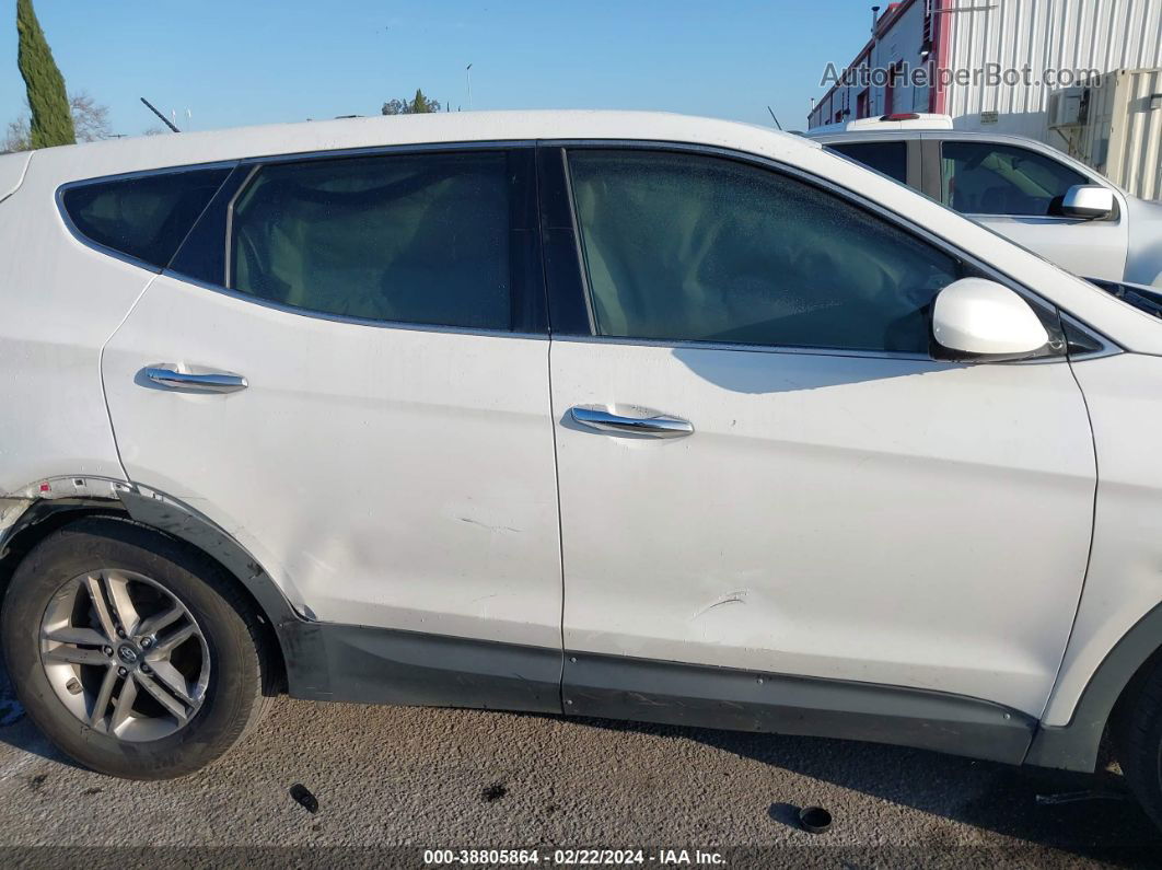 2018 Hyundai Santa Fe Sport 2.4l White vin: 5NMZT3LB6JH061822