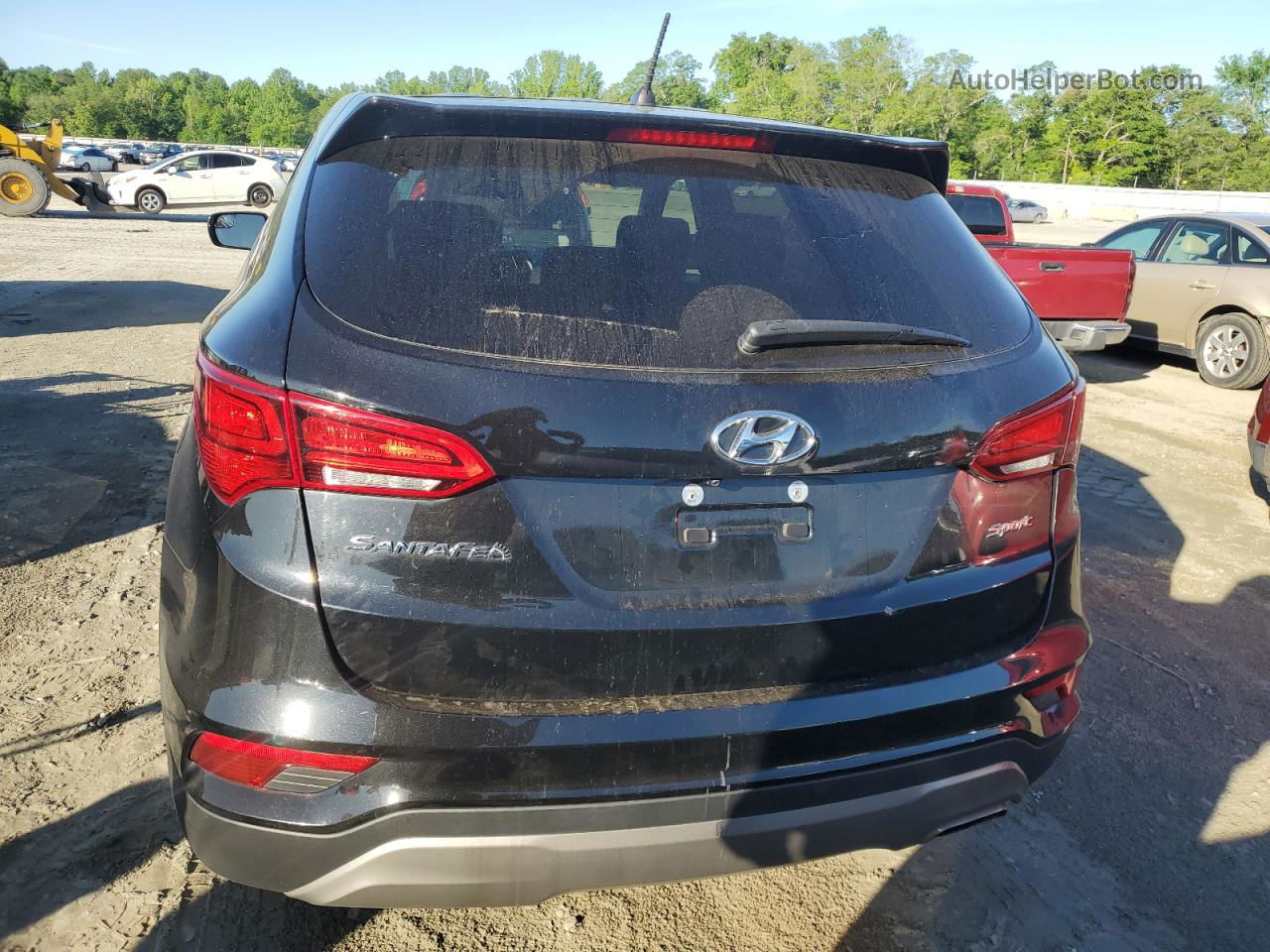 2018 Hyundai Santa Fe Sport  Black vin: 5NMZT3LB6JH080015