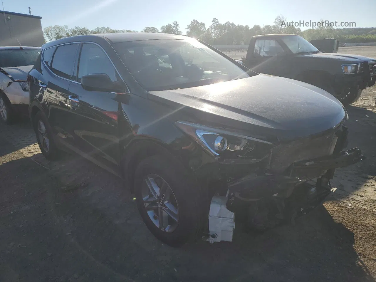 2018 Hyundai Santa Fe Sport  Black vin: 5NMZT3LB6JH080015