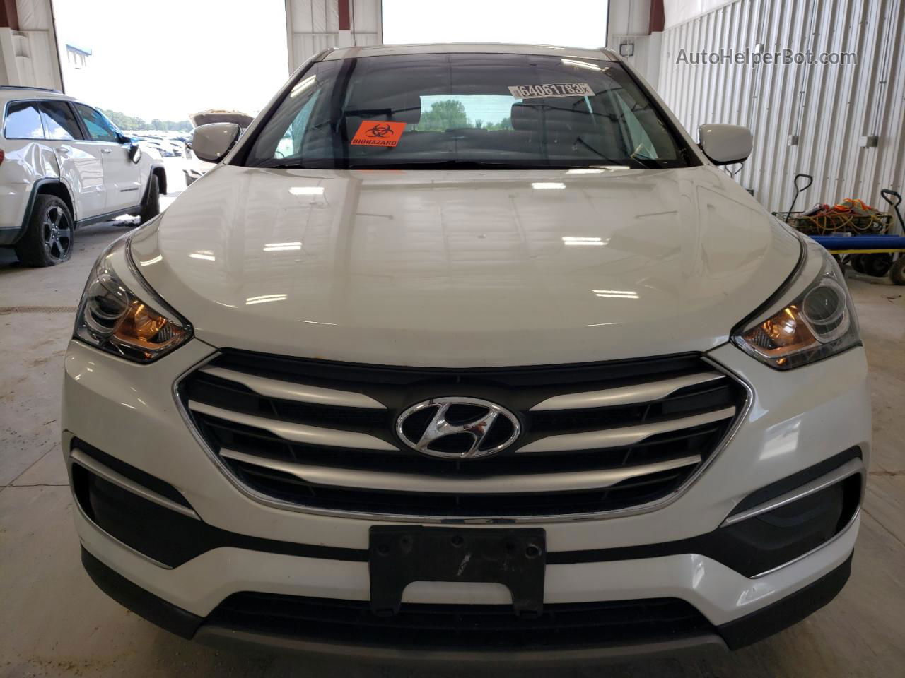 2018 Hyundai Santa Fe Sport  Белый vin: 5NMZT3LB7JH086549