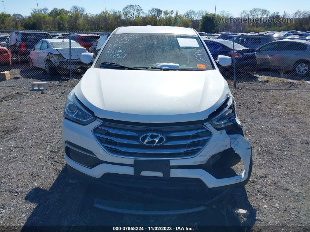 2018 Hyundai Santa Fe Sport 2.4l White vin: 5NMZT3LB7JH102944