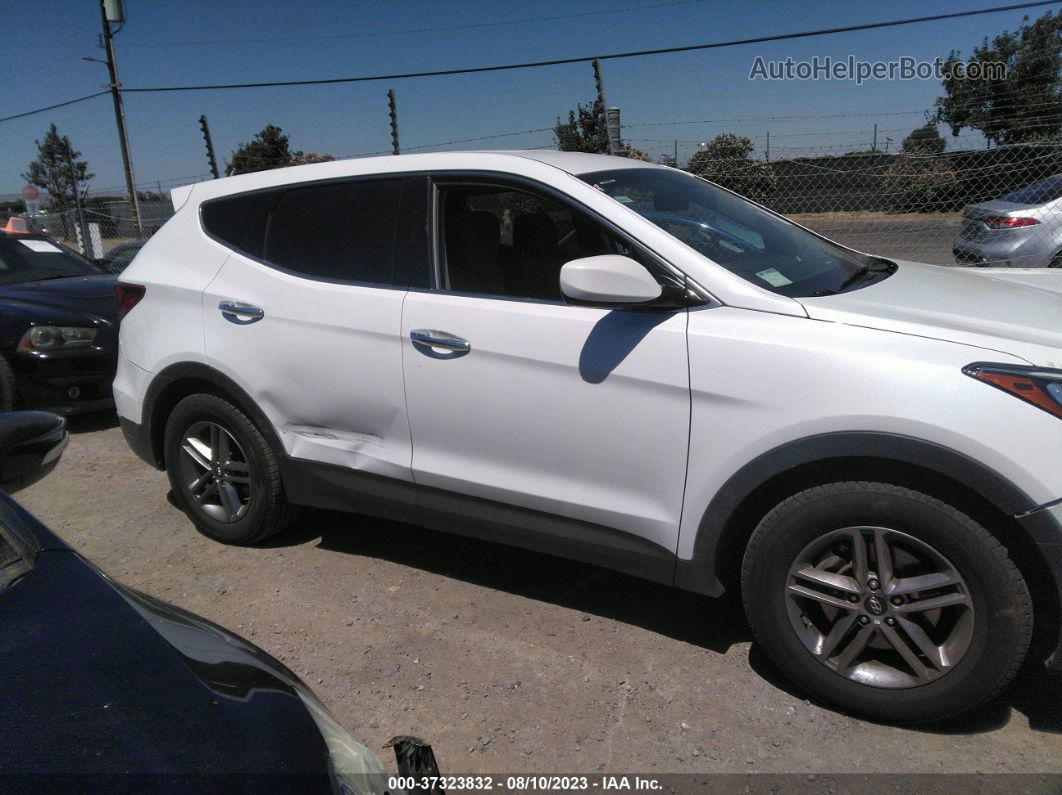 2018 Hyundai Santa Fe Sport 2.4l White vin: 5NMZT3LB8JH069890