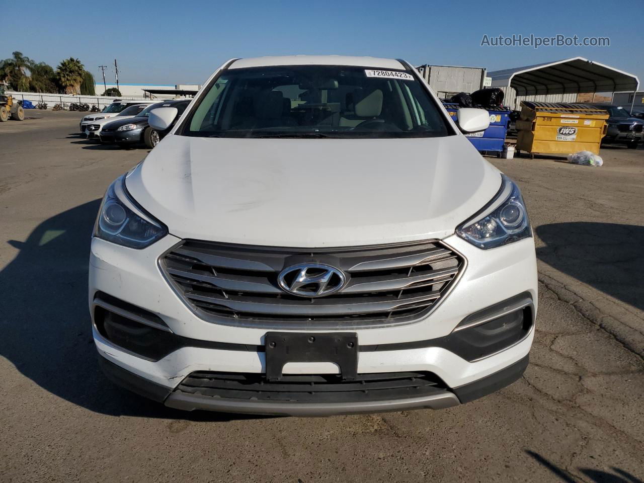 2018 Hyundai Santa Fe Sport  Белый vin: 5NMZT3LB8JH069890