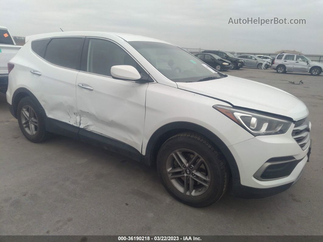 2018 Hyundai Santa Fe Sport 2.4l White vin: 5NMZT3LB8JH085295