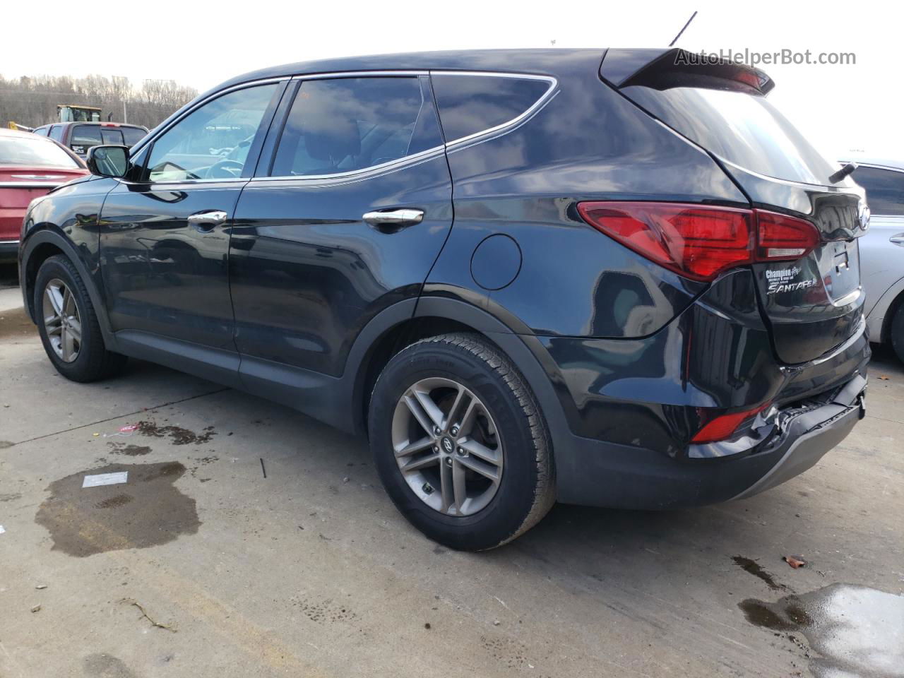 2018 Hyundai Santa Fe Sport  Black vin: 5NMZT3LB8JH092960