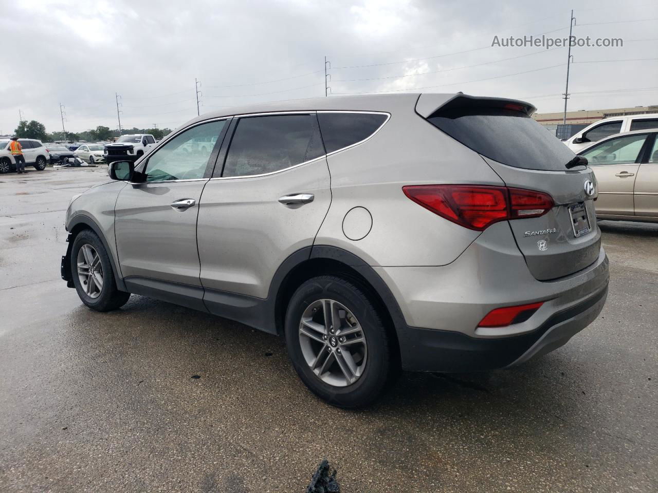 2018 Hyundai Santa Fe Sport  Gray vin: 5NMZT3LB9JH093020