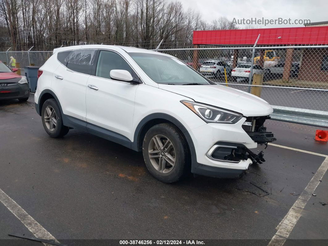 2018 Hyundai Santa Fe Sport 2.4l White vin: 5NMZT3LBXJH086268