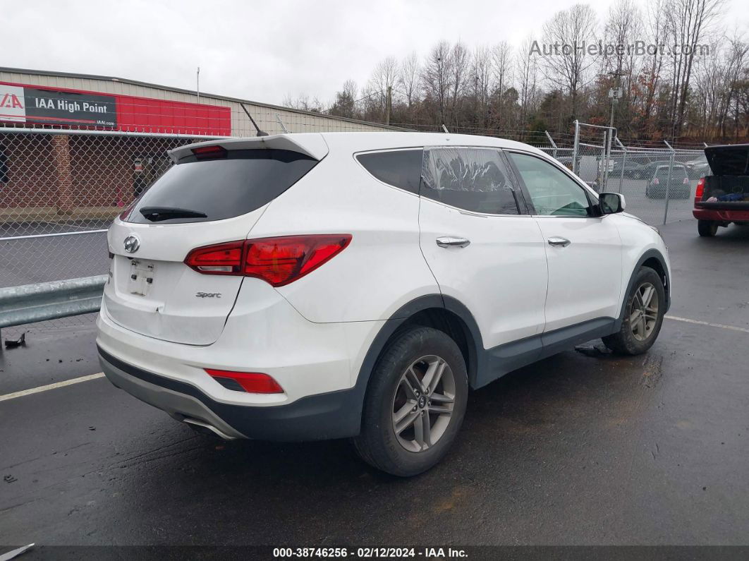 2018 Hyundai Santa Fe Sport 2.4l White vin: 5NMZT3LBXJH086268