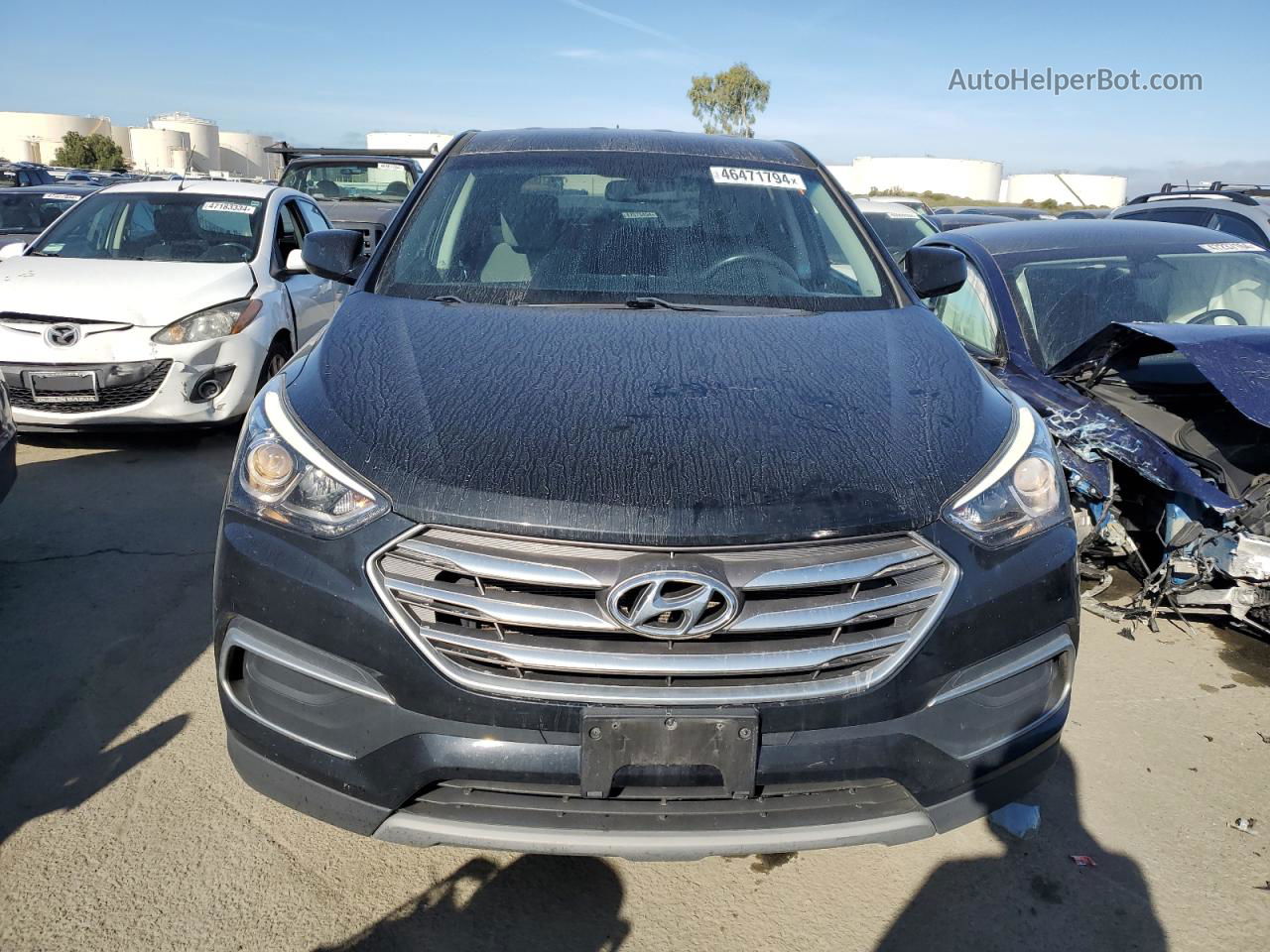 2018 Hyundai Santa Fe Sport  Black vin: 5NMZT3LBXJH092152