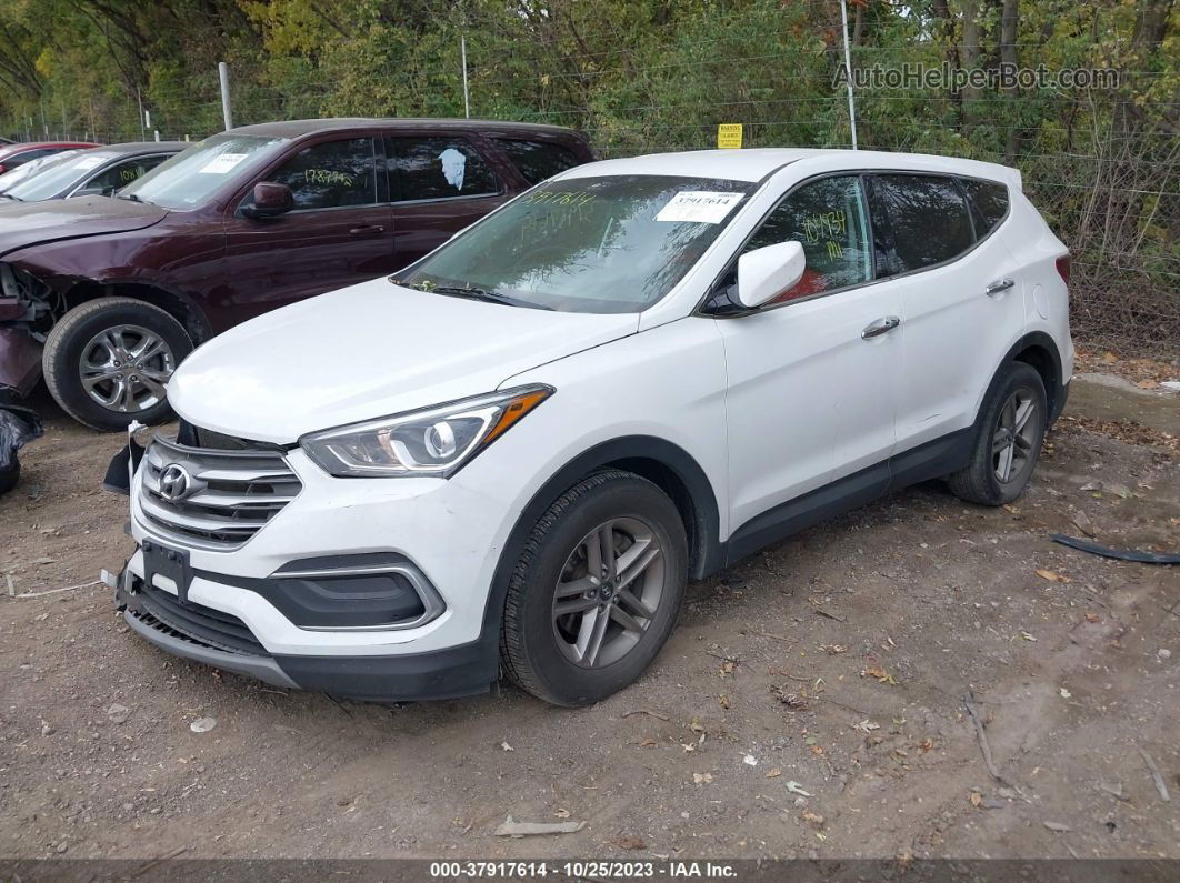 2018 Hyundai Santa Fe Sport 2.4l White vin: 5NMZT3LBXJH096024