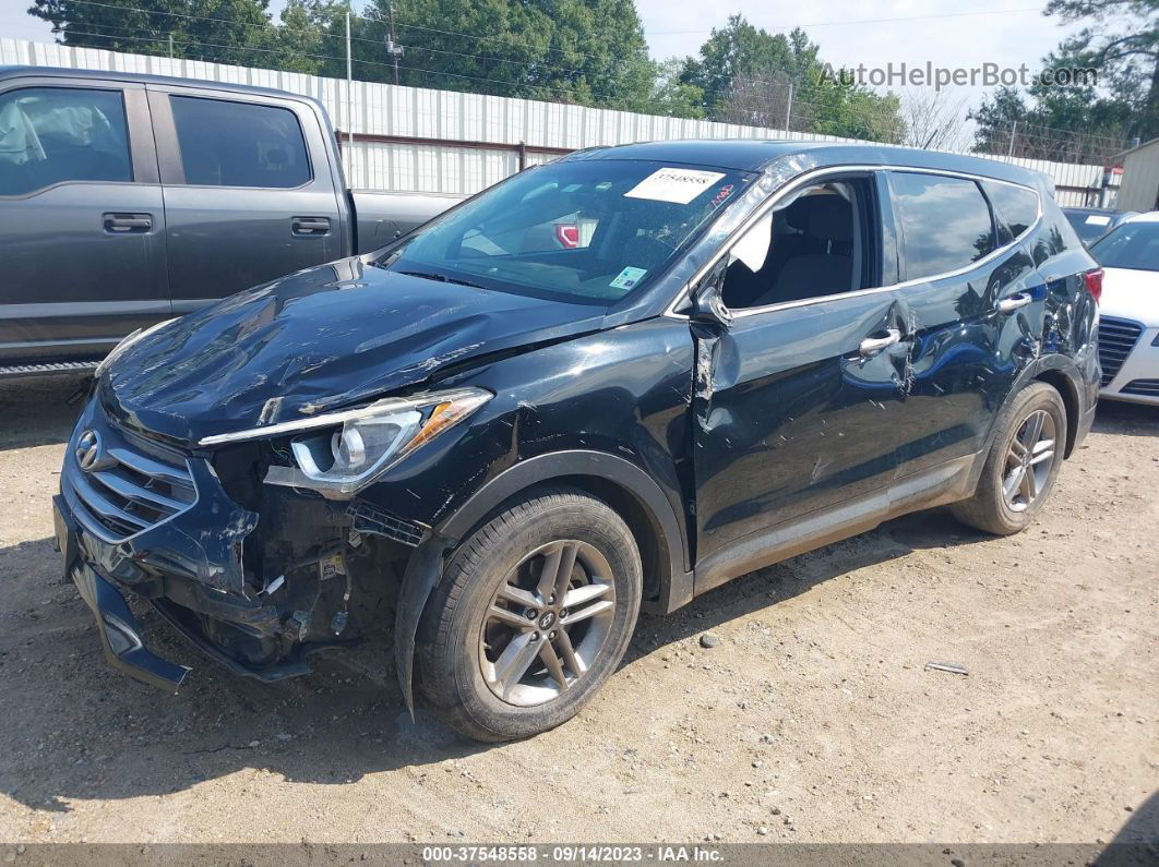 2018 Hyundai Santa Fe Sport 2.4l Black vin: 5NMZT3LBXJH098517