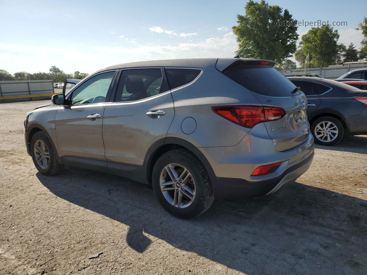 2018 Hyundai Santa Fe Sport  Gray vin: 5NMZTDLB0JH080940