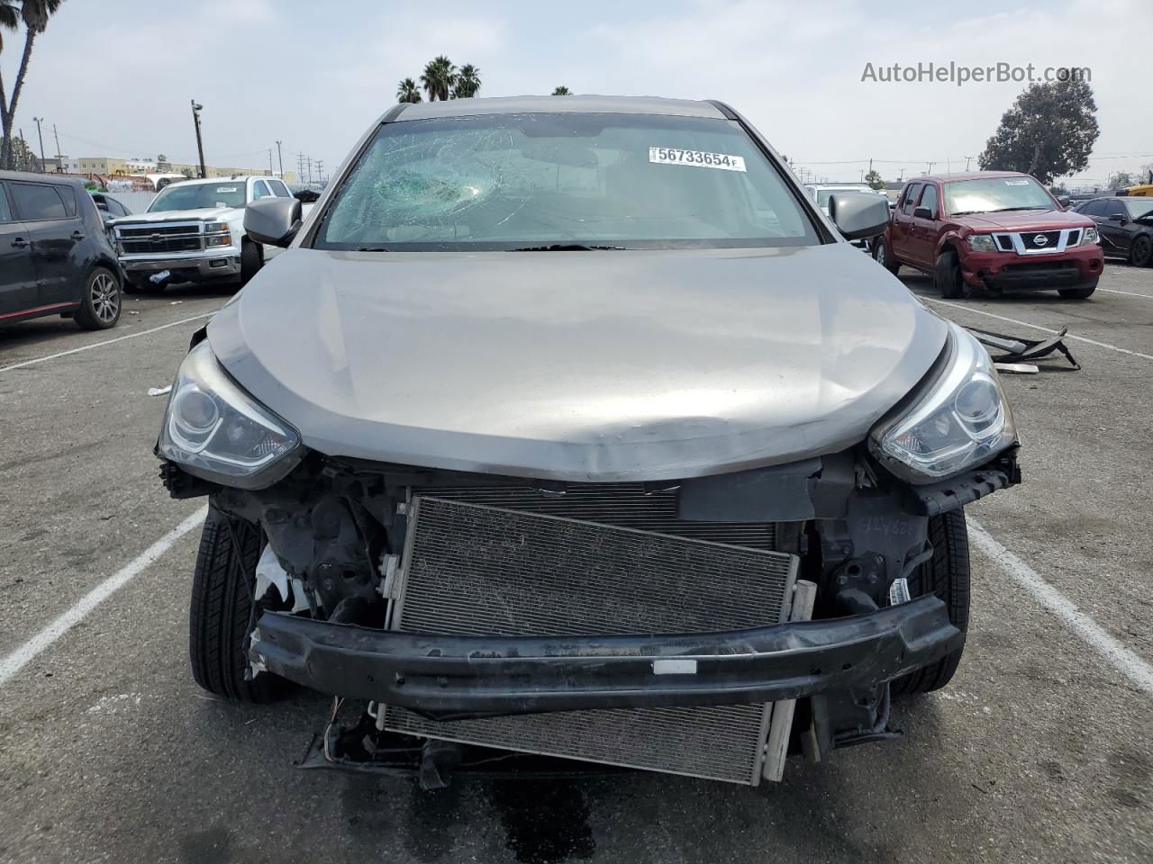 2018 Hyundai Santa Fe Sport  Brown vin: 5NMZTDLB0JH083384