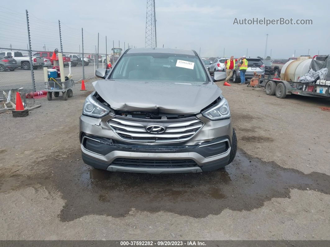 2018 Hyundai Santa Fe Sport 2.4l Gray vin: 5NMZTDLB0JH093493