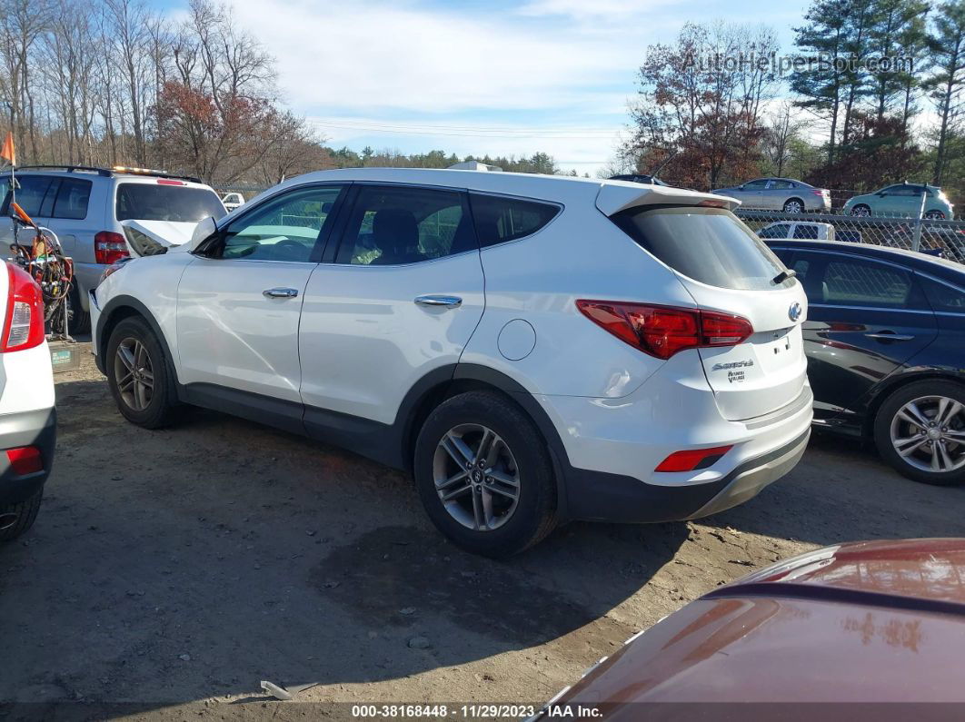 2018 Hyundai Santa Fe Sport 2.4l White vin: 5NMZTDLB1JH073026