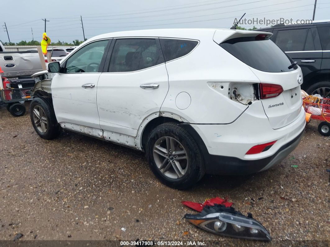 2018 Hyundai Santa Fe Sport 2.4l White vin: 5NMZTDLB4JH088569