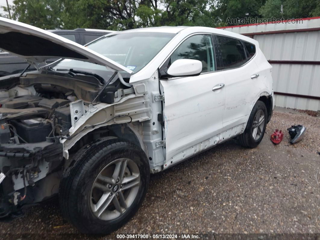 2018 Hyundai Santa Fe Sport 2.4l White vin: 5NMZTDLB4JH088569