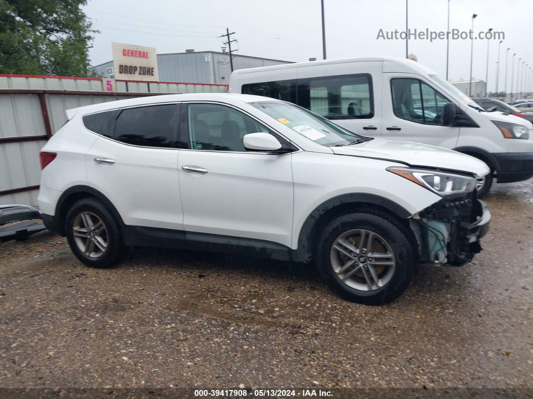 2018 Hyundai Santa Fe Sport 2.4l White vin: 5NMZTDLB4JH088569