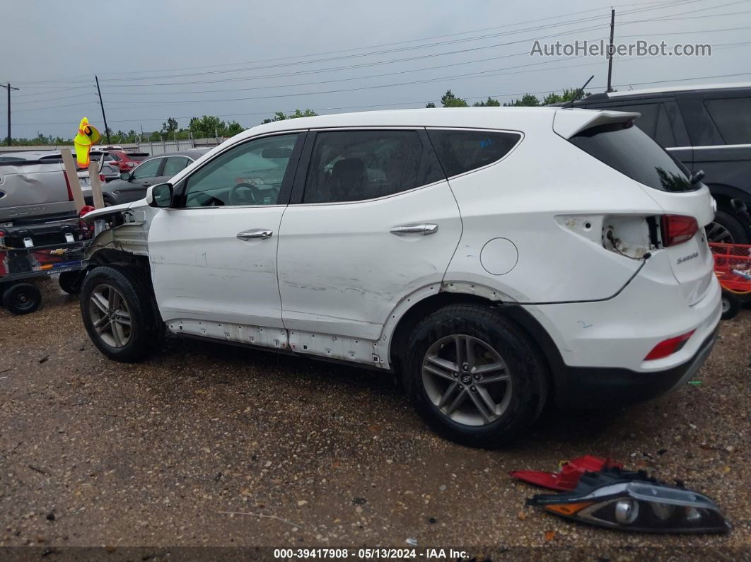 2018 Hyundai Santa Fe Sport 2.4l White vin: 5NMZTDLB4JH088569