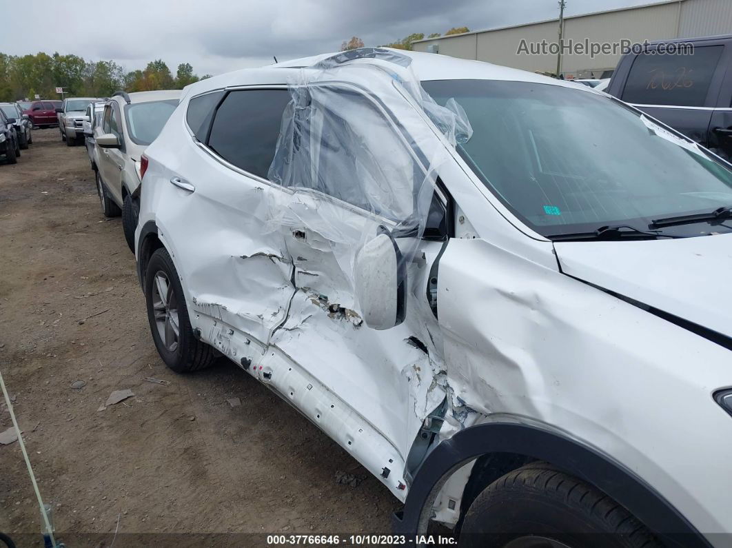 2018 Hyundai Santa Fe Sport 2.4l White vin: 5NMZTDLB6JH080456