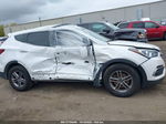 2018 Hyundai Santa Fe Sport 2.4l White vin: 5NMZTDLB6JH080456