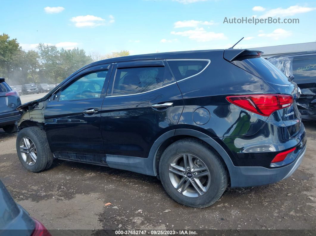 2018 Hyundai Santa Fe Sport 2.4l Black vin: 5NMZTDLB6JH092963