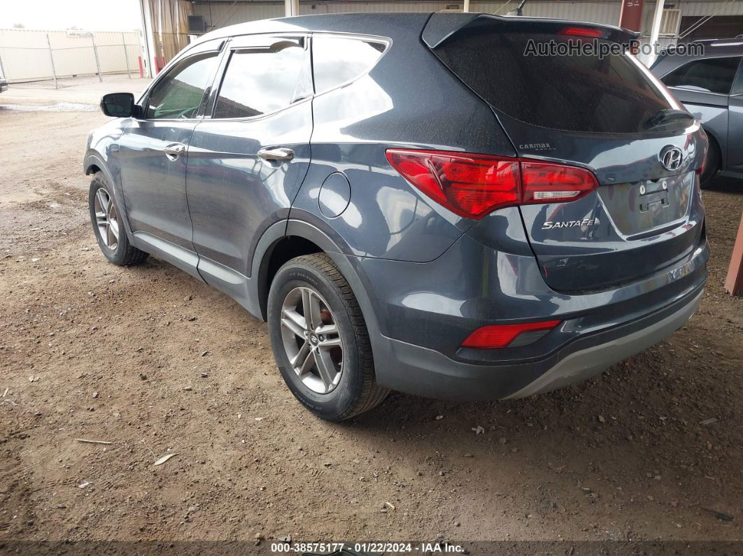 2018 Hyundai Santa Fe Sport 2.4l Dark Blue vin: 5NMZTDLB6JH106909