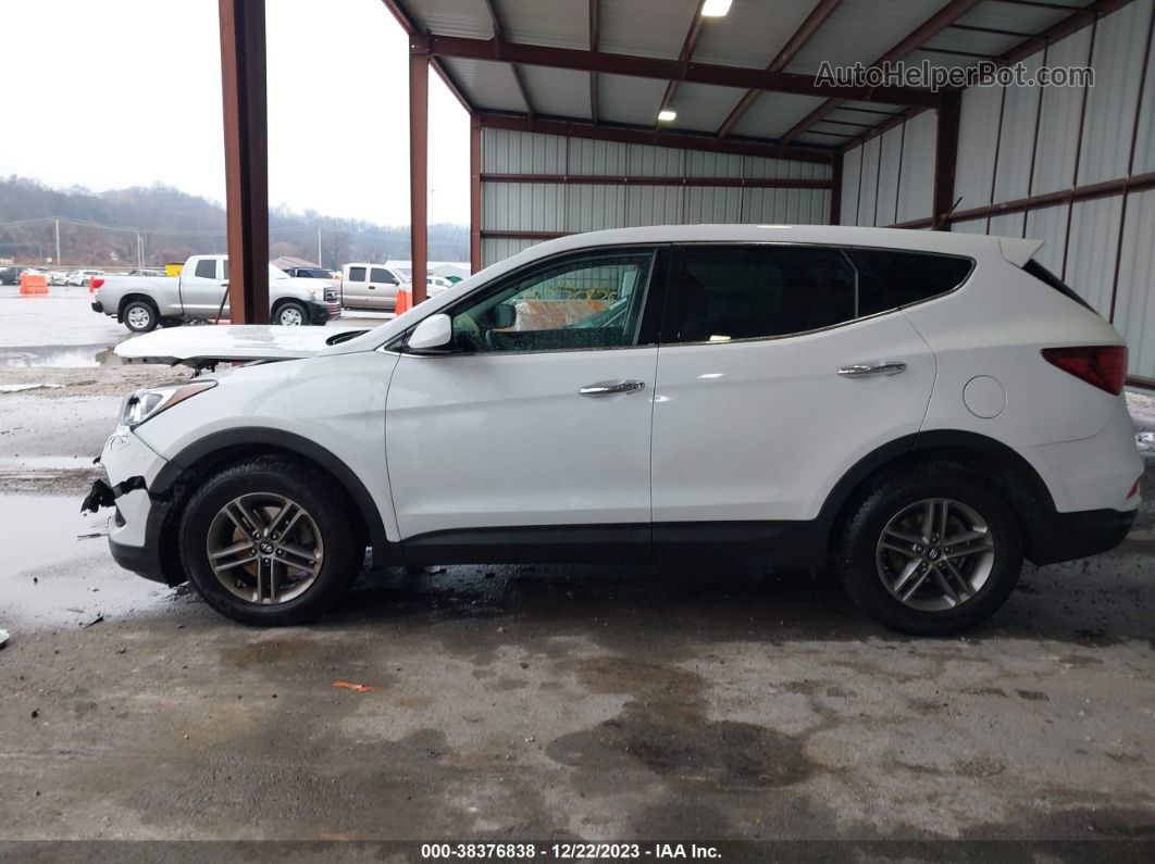 2018 Hyundai Santa Fe Sport 2.4l White vin: 5NMZTDLB6JH107932