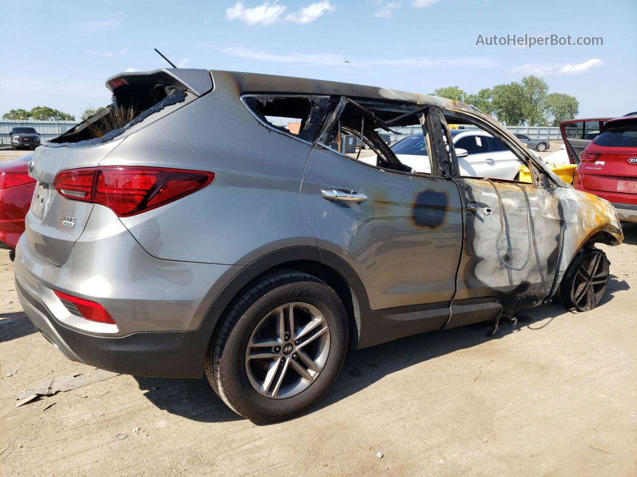 2018 Hyundai Santa Fe Sport  Burn vin: 5NMZTDLB7JH089473