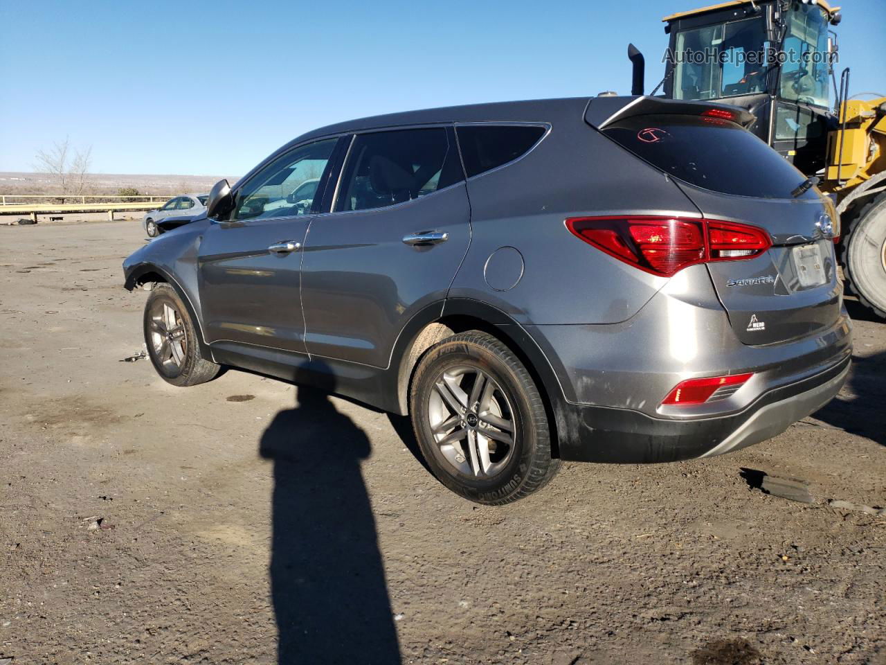 2018 Hyundai Santa Fe Sport  Gray vin: 5NMZTDLB7JH092244