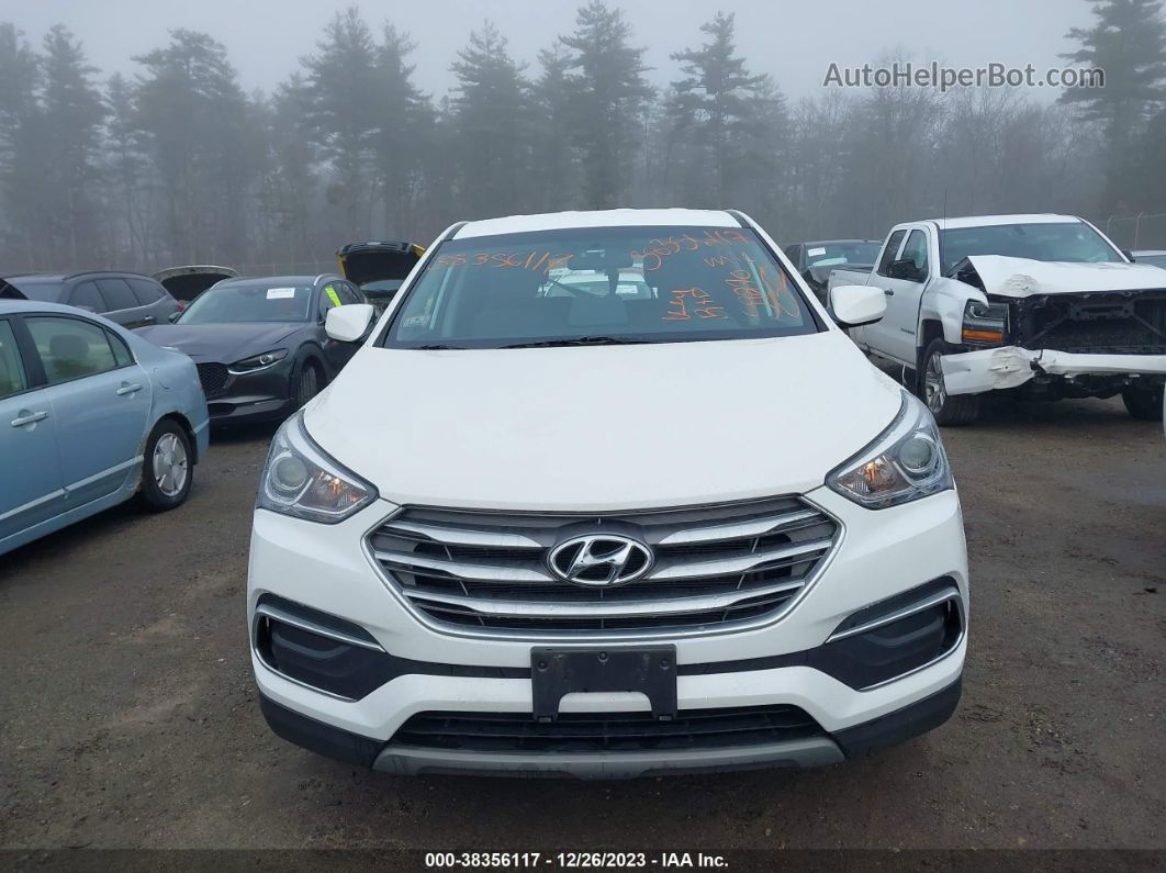 2018 Hyundai Santa Fe Sport 2.4l Белый vin: 5NMZTDLB7JH099856