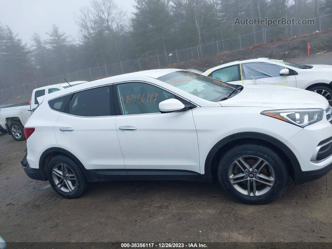 2018 Hyundai Santa Fe Sport 2.4l White vin: 5NMZTDLB7JH099856