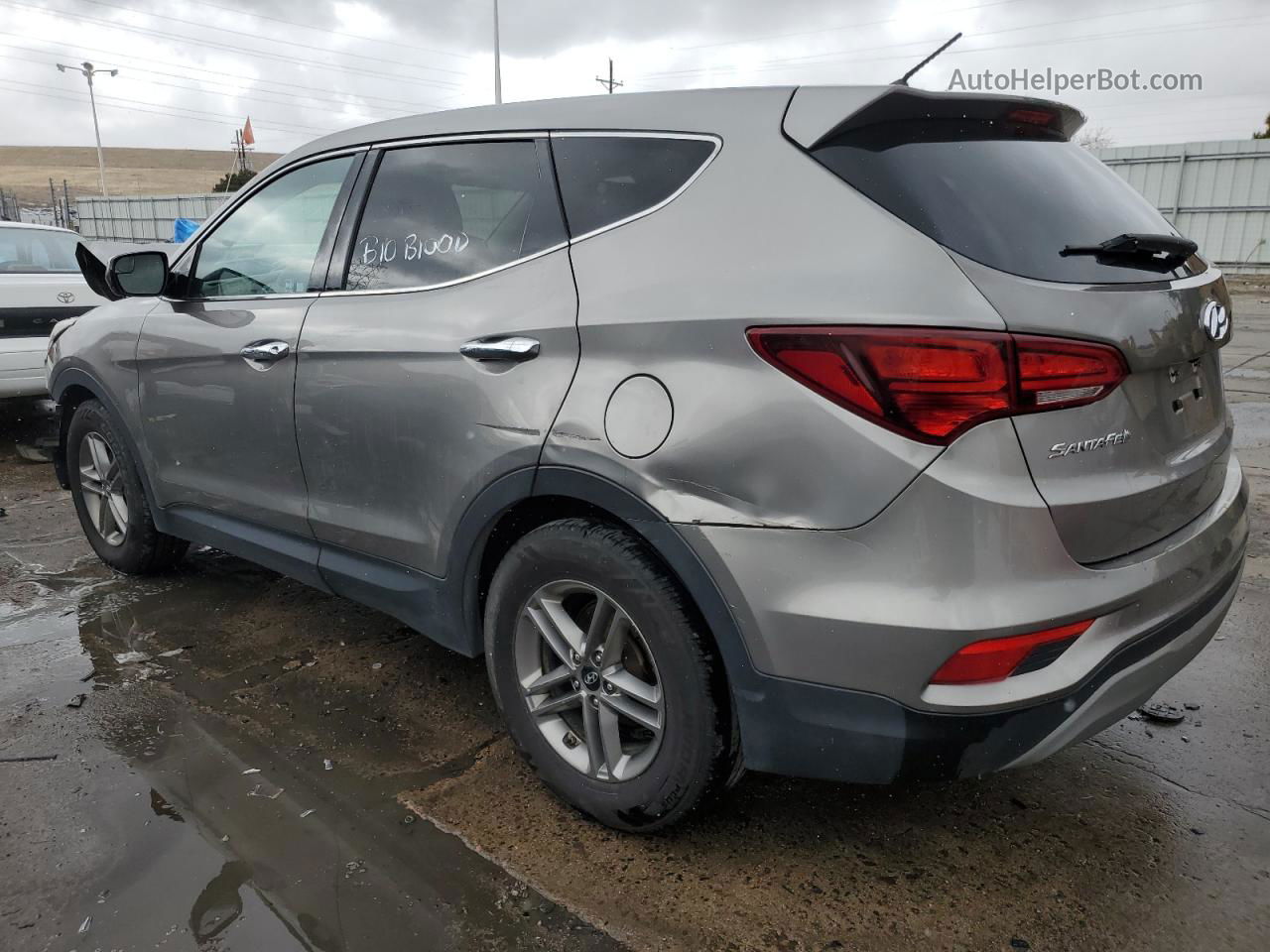 2018 Hyundai Santa Fe Sport  Gray vin: 5NMZTDLB8JH085688